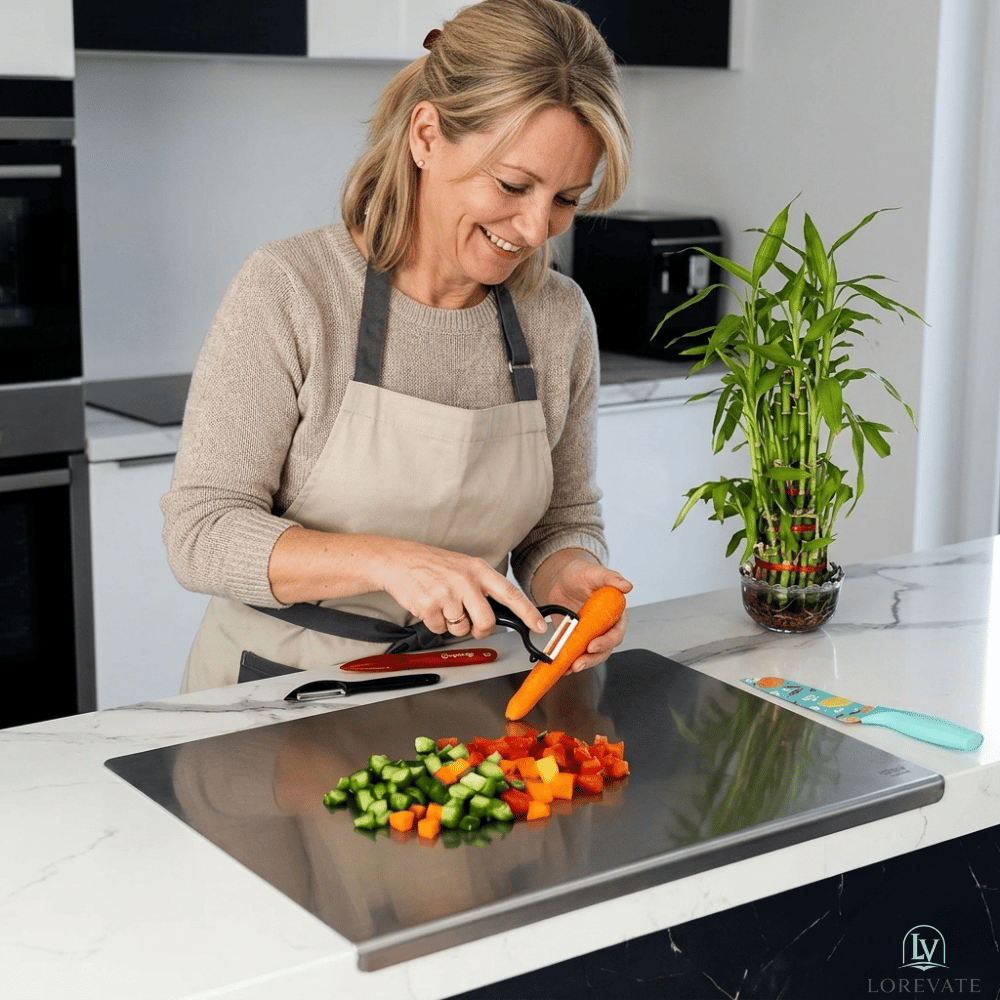SteelRite — Stainless Cutting Board | 50% OFF