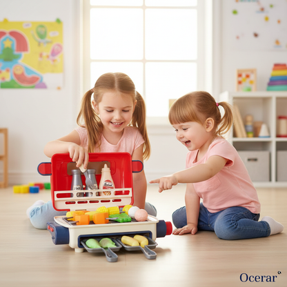 GrillMaster Kids – BBQ Spielset mit Rauch & Musik | 50% RABATT
