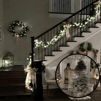 Nur noch heute Rabatt! | FestiveTwinkle™ – Festlicher LED-Lichterzauber für Weihnachtsbaum, Fenster & Ihr Zuhause! ✨