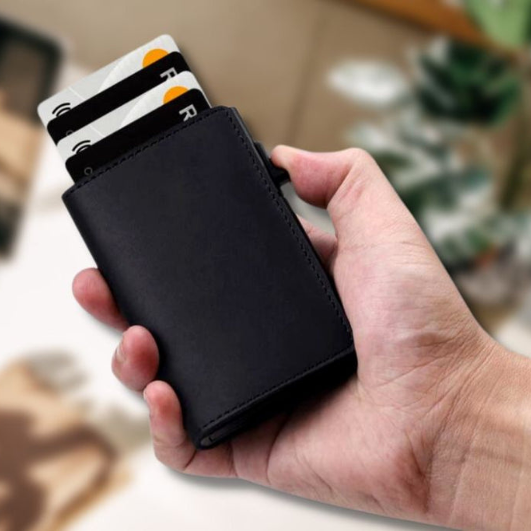 AiroWallet™ - AirTag Leather Wallet (unterstützt sowohl Android als iOS)