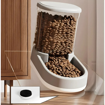 PawFill™ | Futter- & Wasserspender Set – Automatisch, BPA-frei & ergonomisch