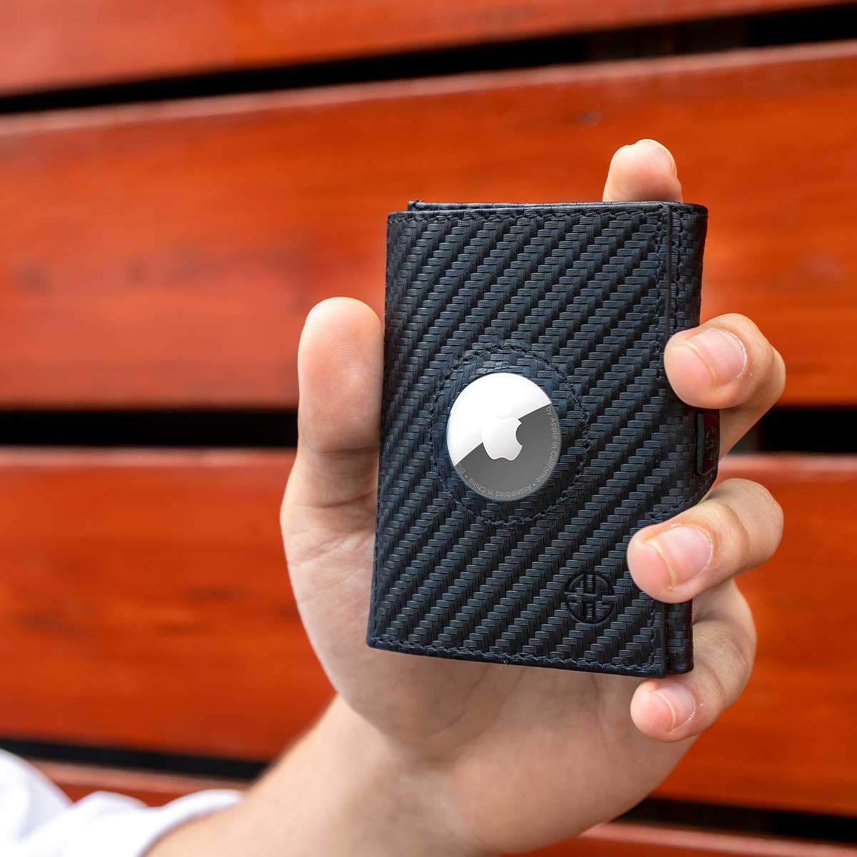 AiroWallet™ - AirTag Leather Wallet (unterstützt sowohl Android als iOS)