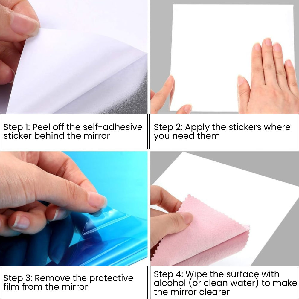 VividShield – Flexibler Spiegelfilm für Wände und Wohngestaltung