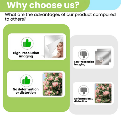 VividShield – Flexibler Spiegelfilm für Wände und Wohngestaltung