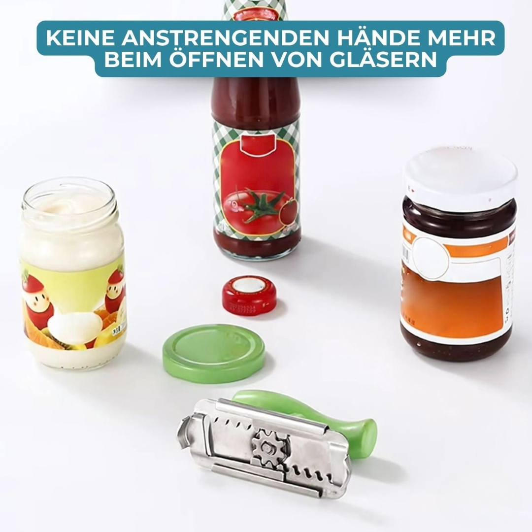 1+1 GRATIS | CapCracker - Öffnen Sie mühelos Gläser und Flaschen