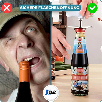 1+1 GRATIS | CapCracker - Öffnen Sie mühelos Gläser und Flaschen