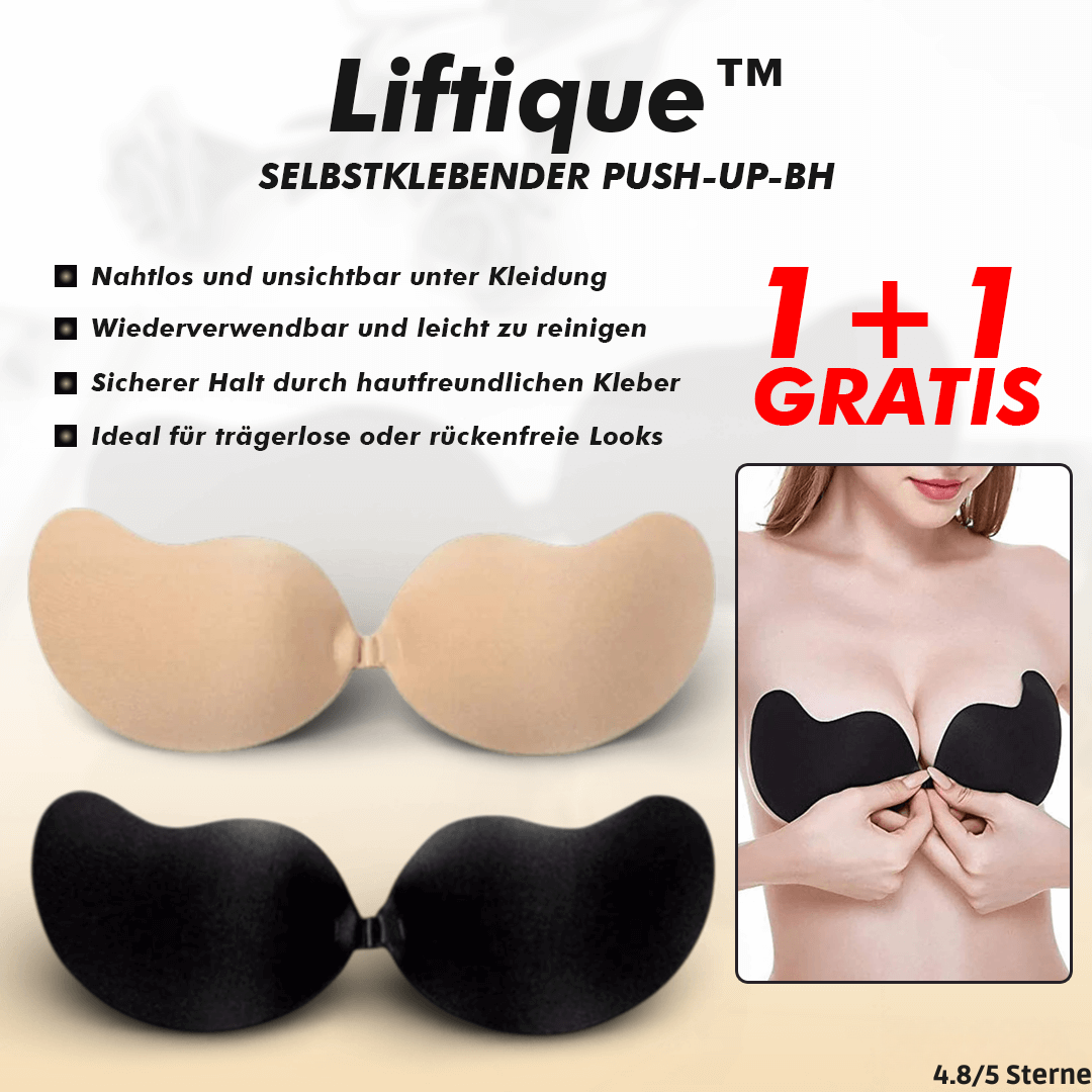 1 + 1 Gratis | Liftique™ - Selbstklebender Push-up-BH [Letzter Tag Rabatt]