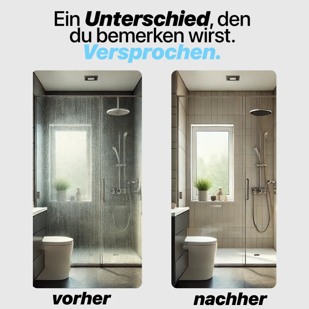AquaLumi™ – Das saugstarke Mikrofasertuch für eine streifenfreie, glänzende Dusche