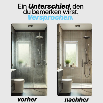 AquaLumi™ – Das saugstarke Mikrofasertuch für eine streifenfreie, glänzende Dusche