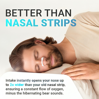 50% RABATT TEMPORÄR | BreatheWell™ | Magnetischer Nasenstreifen für sofort besseres Atmen!