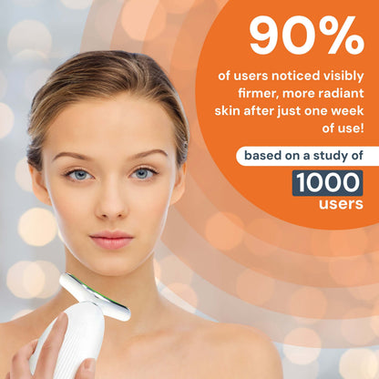 50% RABATT | LumiLift™ LED Gesichts- & Massagegerät – Für Straffer & Strahlender Aussehende Haut