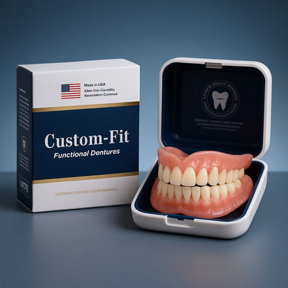 Kosmetik-Zahnersatz mit Komfort-Passform – herausnehmbares Smile-Set