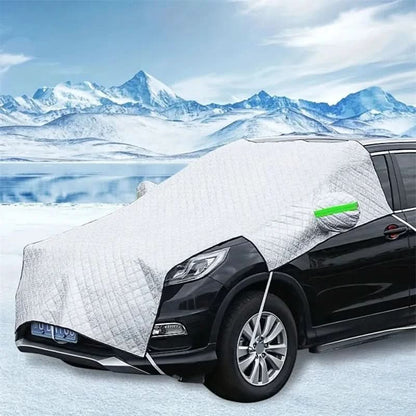 FrostShield™ | Magnetische Windschutzscheibenabdeckung für Sommer und Winter