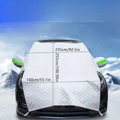 FrostShield™ | Magnetische Windschutzscheibenabdeckung für Sommer und Winter