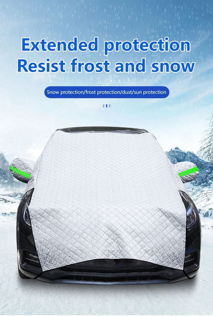FrostShield™ | Magnetische Windschutzscheibenabdeckung für Sommer und Winter