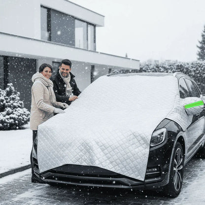 FrostShield™ | Magnetische Windschutzscheibenabdeckung für Sommer und Winter