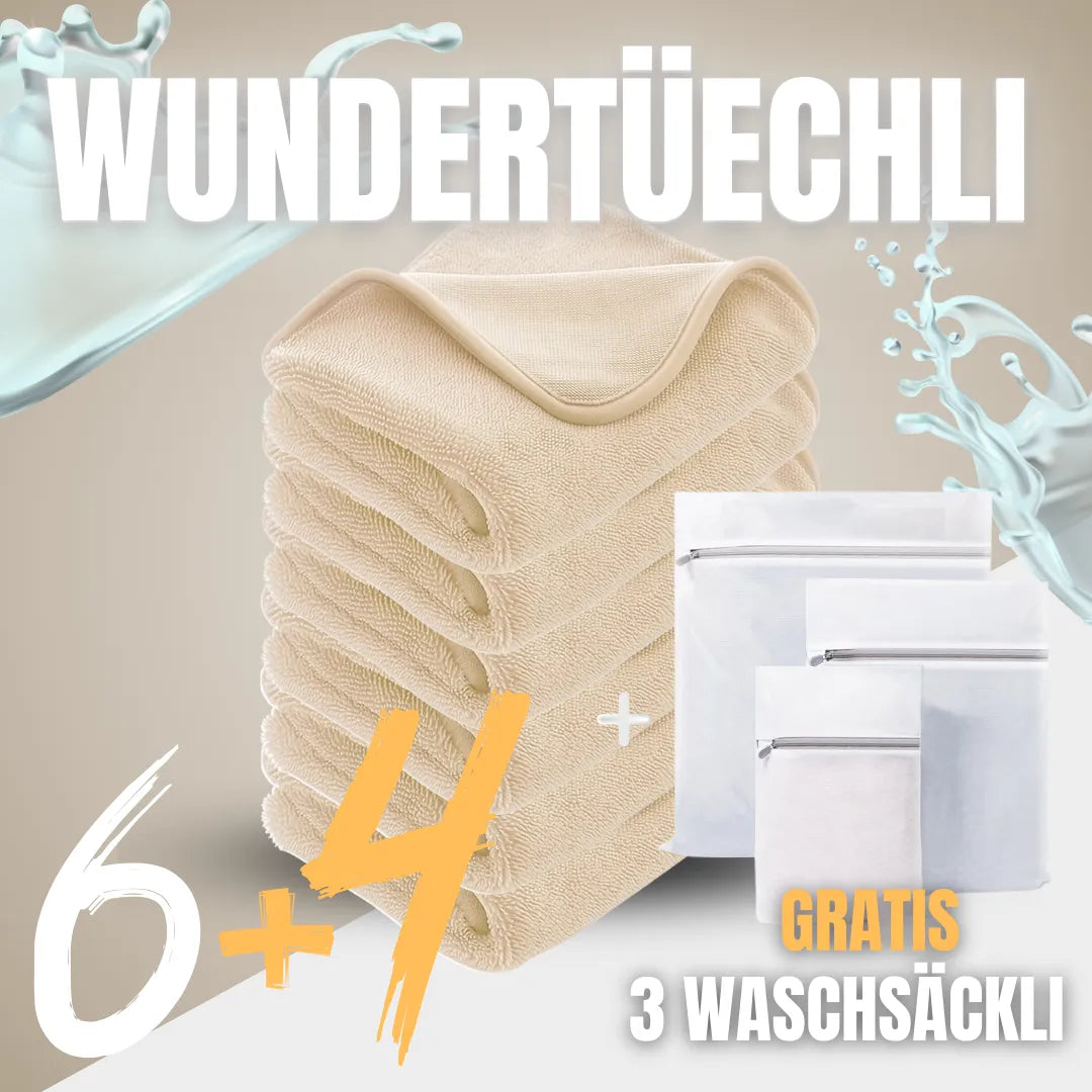 AquaLumi™ – Das saugstarke Mikrofasertuch für eine streifenfreie, glänzende Dusche