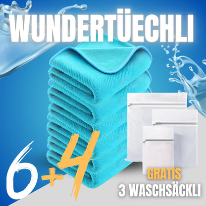 AquaLumi™ – Das saugstarke Mikrofasertuch für eine streifenfreie, glänzende Dusche