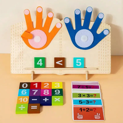 NumBlox™ | Zählblöcke mit Spielhänden — Montessori-Lernspaß fürs Zahlenlernen