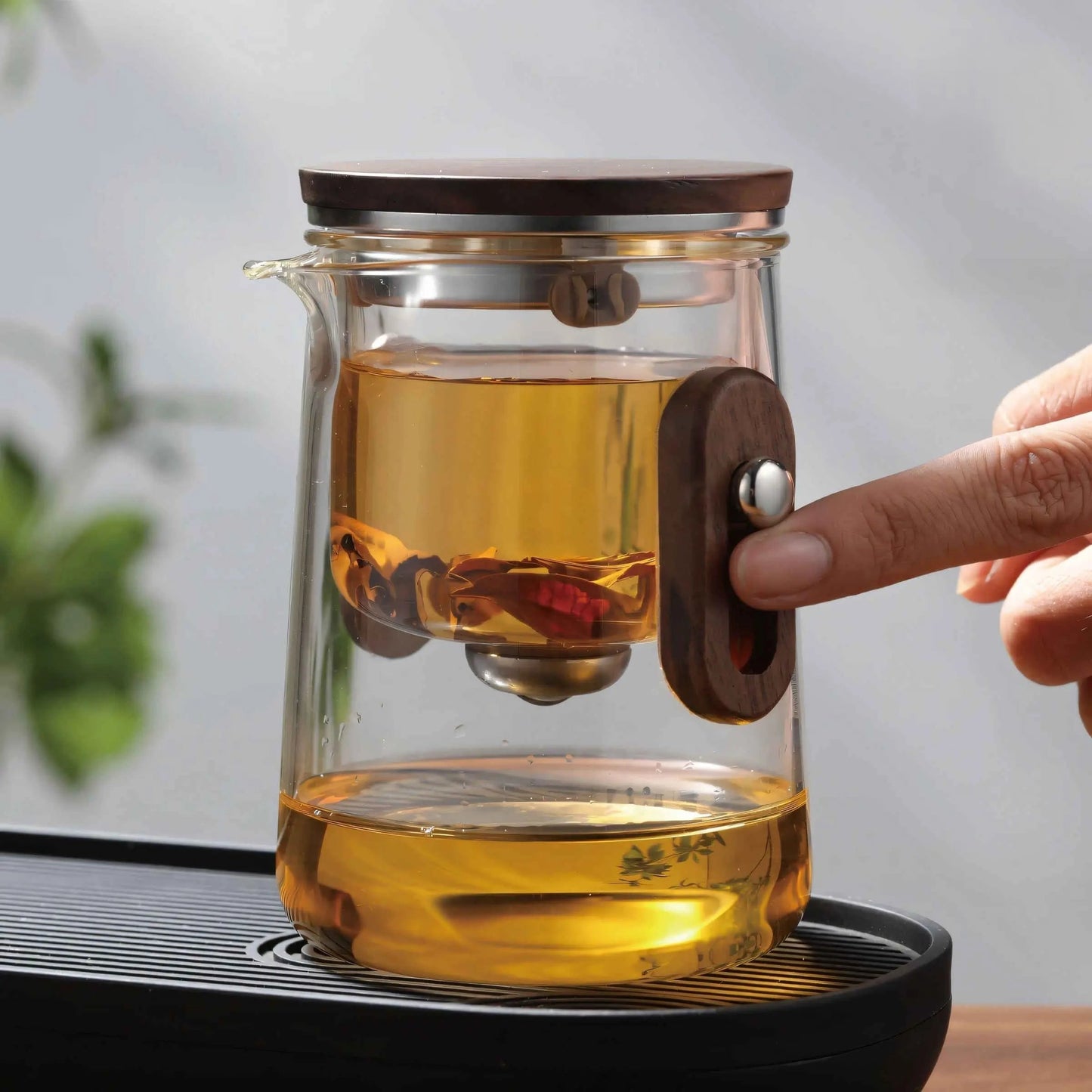 ZenVoyage – Tragbares Tee-Set aus Glas