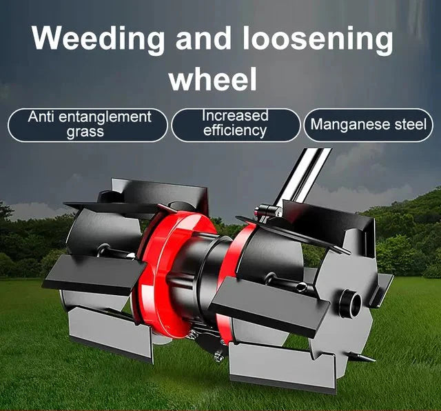 GardenPro — Rollender Bodenlockerer & Unkrautentferner-Werkzeug