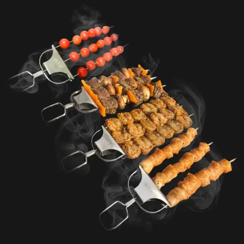 BlazeTrio Spieße — BBQ-Spieß-Set aus Edelstahl