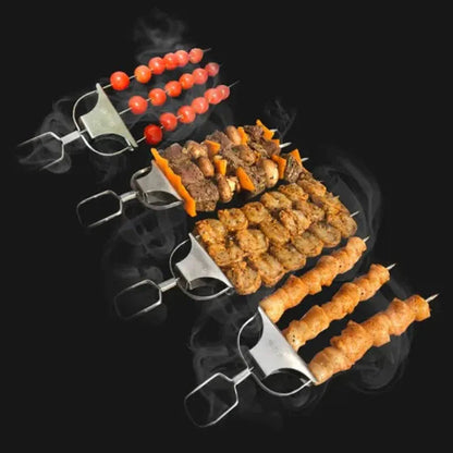 BlazeTrio Spieße — BBQ-Spieß-Set aus Edelstahl