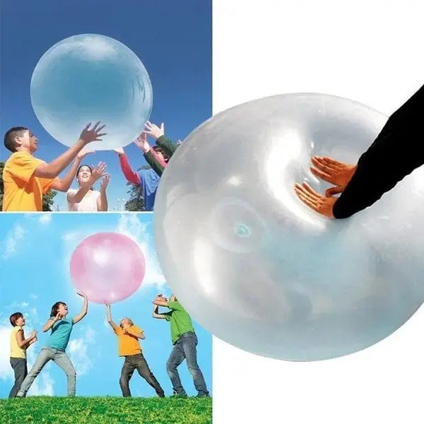 1+2 GRATIS | BubbleFlex™ | Aufblasbarer Stretch-Bubble-Ball für drinnen & draußen