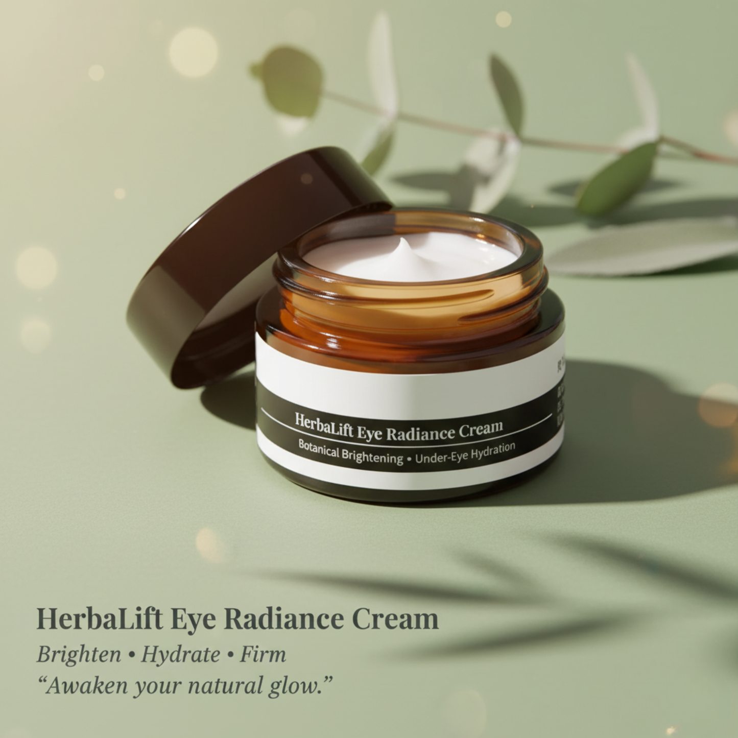 VivaLuxe Eye Elixir — Feuchtigkeitsspendende Augencreme gegen dunkle Augenringe, Schwellungen & feine Linien