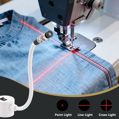 StitchGuide – magnetisches Laser‑Nähhilfsmittel zum exakten Ausrichten