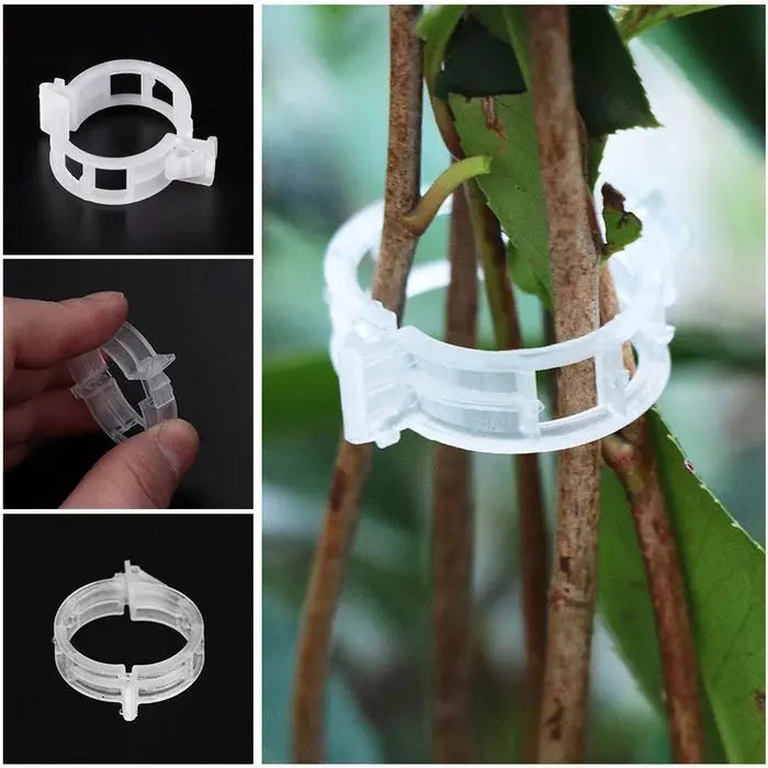 GardenGuard Clips — Wiederverwendbare Pflanzenstützclips für Gartenstängel und Ranken