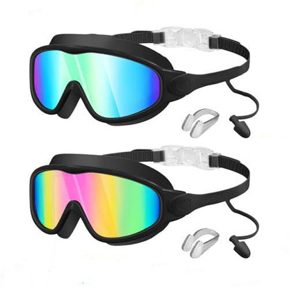 AquaVision Kids™ | Kinder-Schwimmbrille mit Ohrstöpseln
