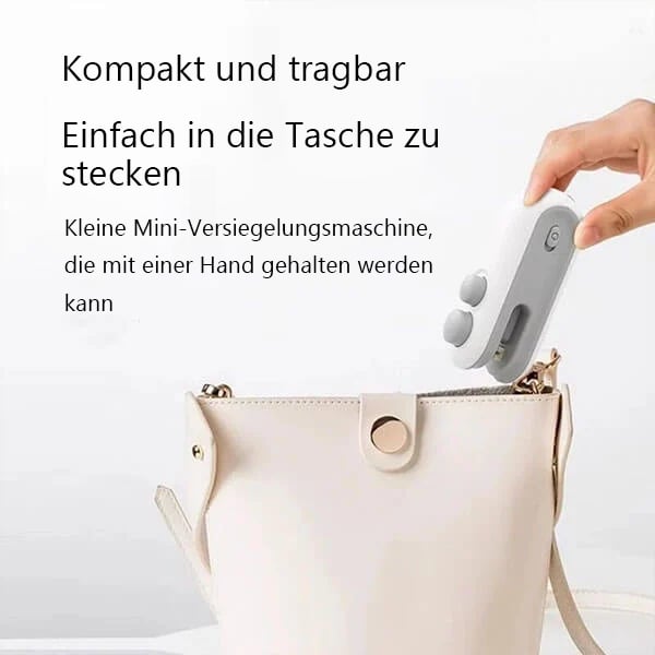 ZipKeeper™ | Mini-Beutel-Versiegler, tragbares 2-in-1-Werkzeug [Letzter Tag Rabatt]