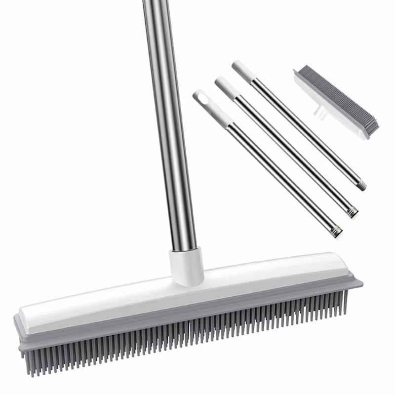 FiercePetSweep — Besen zum Entfernen von Tierhaaren für Teppiche, Vorleger und Böden