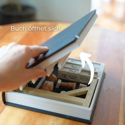 50% Rabatt | HANGMAN - Galgenraten Buch Brettspiel