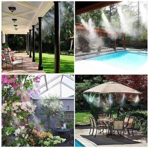 Garten-Tropfbewässerungs-Set mit verstellbaren Sprühdüsen