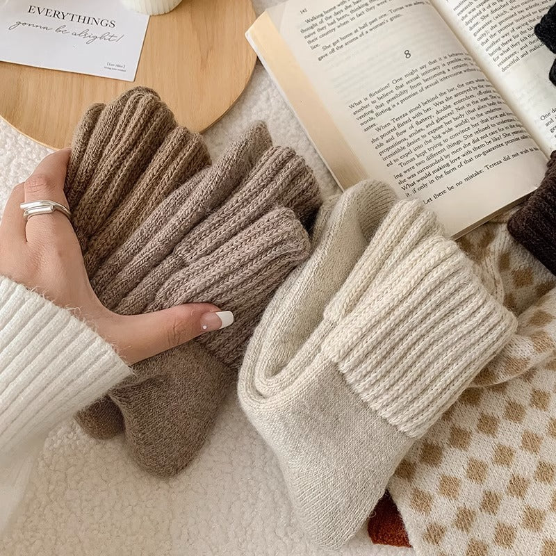 WolkenSocke™ | Gemütliche Slouchy Strick-Socken im 5er-Pack