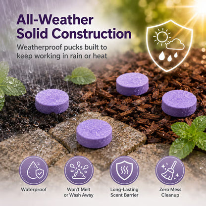 All-Natural Peppermint & Cinnamon Pest & Rodent Repellent Pucks