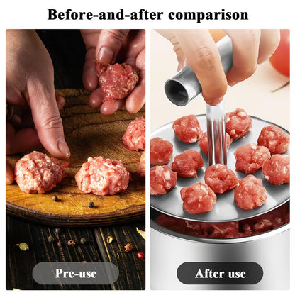 MeatPress – Fleischbällchen-Form aus Edelstahl