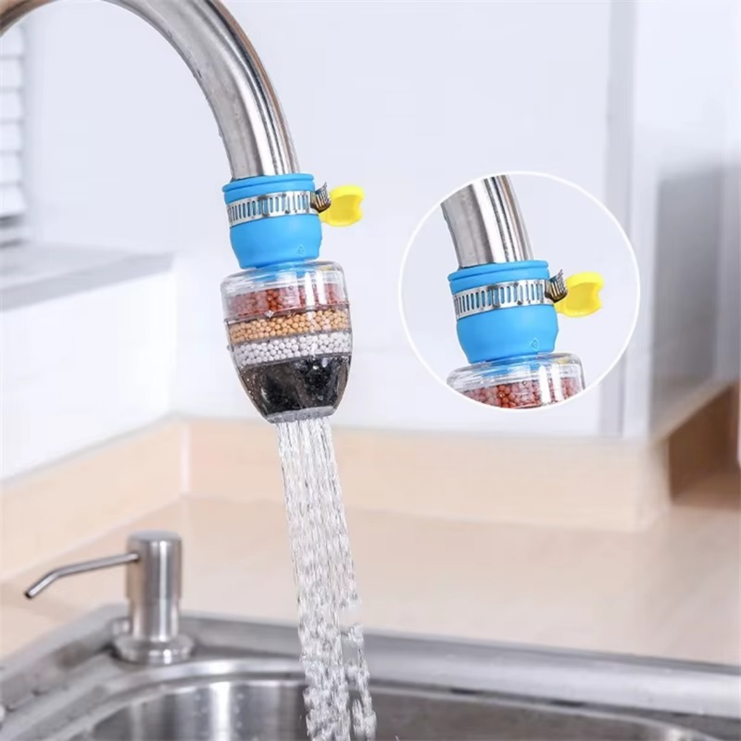 1+1 GRATIS | AquaPure™ | 6-Schichten-Wasserhahnfilter