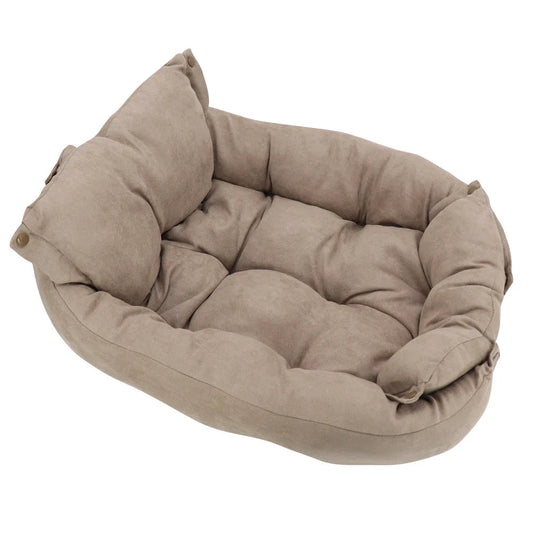 FurDream™ | 3-in-1 Bett – Gemütlicher Komfort und Glück für Ihr Haustier!
