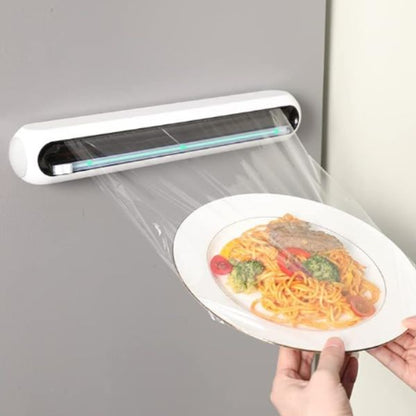 WrapMaster Pro — Magnetischer Frischhaltefolien-Spender mit integriertem Cutter