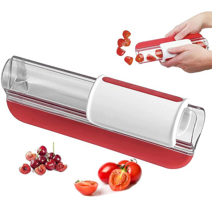 SliceyPop™ | Obst- und Gemüseschneider mit Zip Lock [Letzter Tag Rabatt]