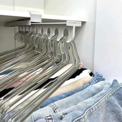 1+1 Gratis | LineaRack™ – Ausziehbare Kleiderstange für Den Kleiderschrank [Letzter Tag Rabatt]