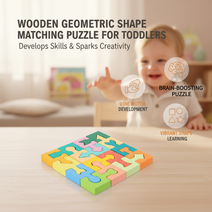 BrainBoost – Holz-Formpuzzle | 50% RABATT