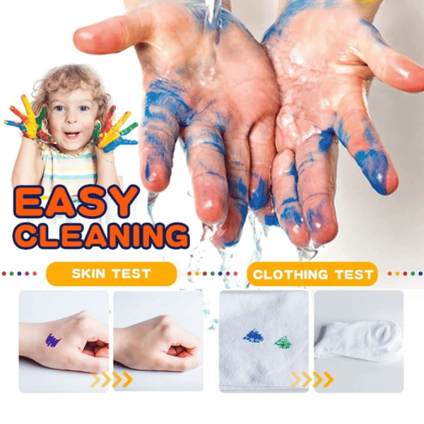 FunPaint – Fördern Sie die Kreativität Ihres Kindes mit bunten Fingerfarben! | 50% RABATT