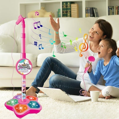 StarMic™ | Kinder Karaoke-Mikrofon mit verstellbarem Ständer