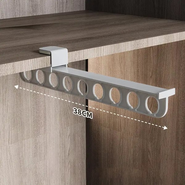 1+1 Gratis | LineaRack™ – Ausziehbare Kleiderstange für Den Kleiderschrank [Letzter Tag Rabatt]