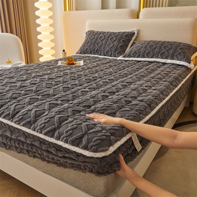CozyWrap™ | Dicke warme Spannbettauflage