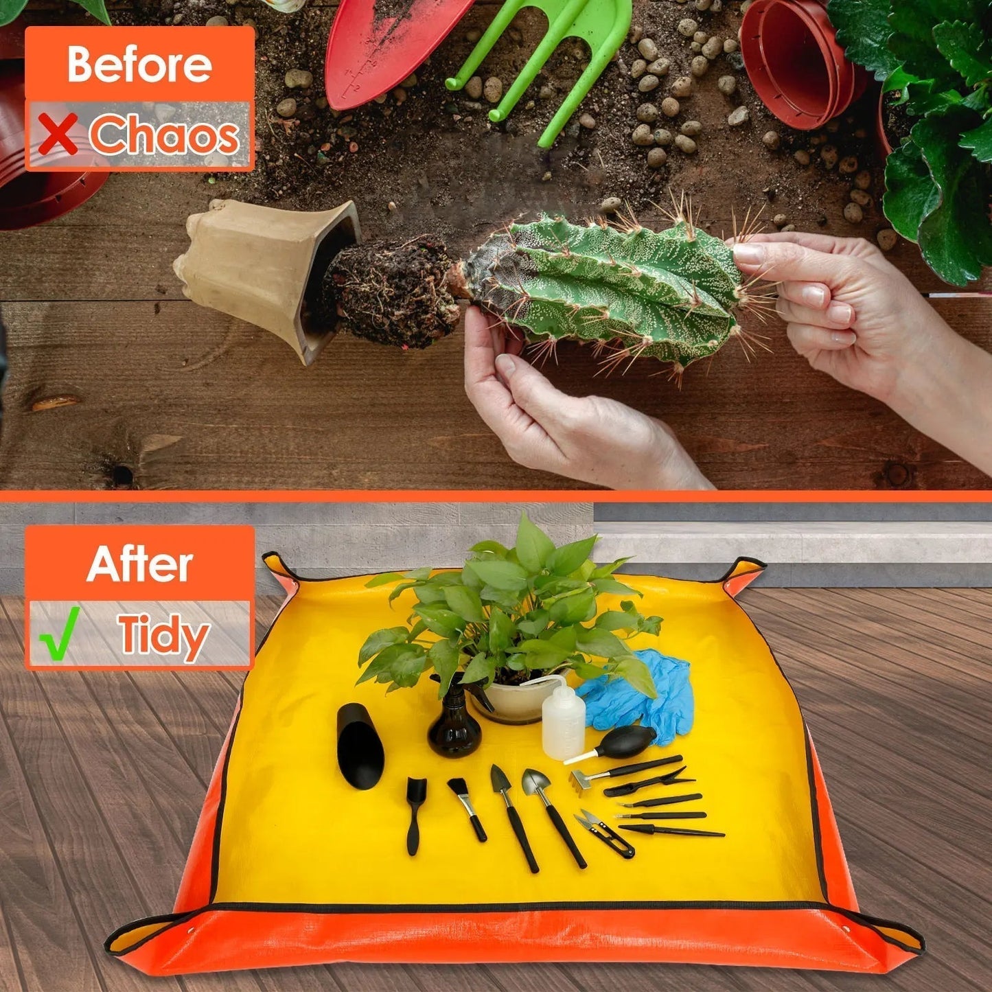 CleanRootKit – Clean, Precise Plant Care Anywhere Without Dirt